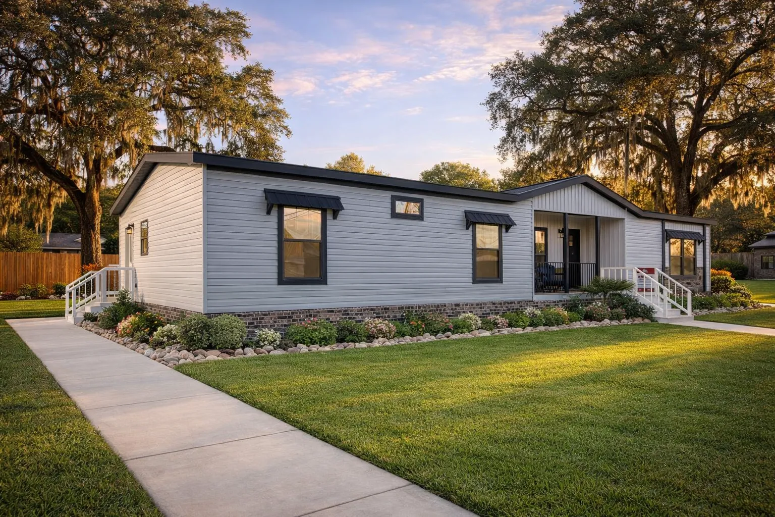 The Mill House Double Wide home by Buccaneer Homes for sale at Gulf South Homes in Houma, Louisiana